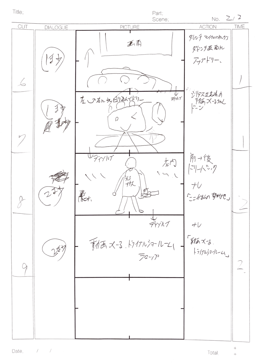 動画制作の設計図 絵コンテ の描き方 読み方を知って演出をしよう テンプレートダウンロードもご紹介 動画つくーる