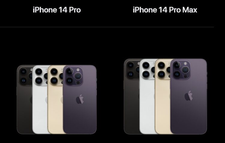 iPhone 14 Pro カラーバリエーション
